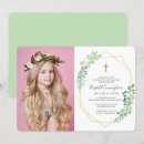 Recherche de foliage invitations Fille