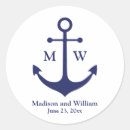 Recherche de plage blanche autocollants Monogramme