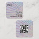 Recherche de fluorescent cartes visite Code qr