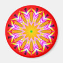 Recherche de mandala coloré magnets Abstrait