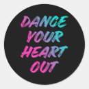 Recherche de coeur de danse autocollants Danceclass