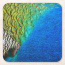 Recherche de peacock dessous de verres Coloré