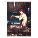 Recherche de sirène vintage posters John william waterhouse