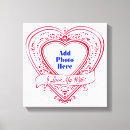 Recherche de amour impressions sur toile Femme