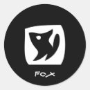 Recherche de renard noir autocollants Animaux