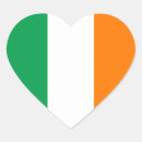 Recherche de coeur irlandais autocollants Pays