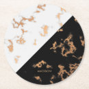 Recherche de marbre blanc dessous de verres Doré