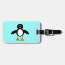 Recherche de pingouin de noël bagages étiquettes Xmas