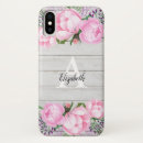 Recherche de pivoine iphone coques Monogramme
