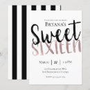 Recherche de gold 16ans anniversaire invitations Glamour