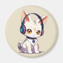 Recherche de chaton magnets Musique