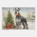 Recherche de schnauzer cuisine linges Noël