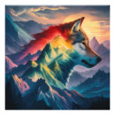 Recherche de visage de loup posters Canis lupus