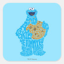 Recherche de cookie monster autocollants Cookie sesame st
