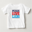 Recherche de paix bébé tshirts Coeur