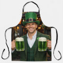 Recherche de jour vert de bière tabliers Irlandais
