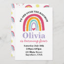 Recherche de bright anniversaire invitations Arc en ciel