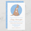 Recherche de kangaroo baby shower invitations Mignon