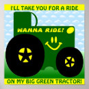 Recherche de vertes tracteur posters Agriculteur