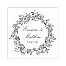 Recherche de tampon mariages Couronne botanique
