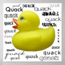 Recherche de duckies posters Jaune