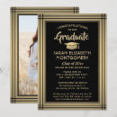 Recherche de black and gold foil invitations Noir et or