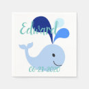 Recherche de la baleine bleue serviettes Animal