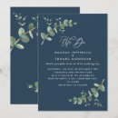 Recherche de bleu marine mariage invitations Contemporain
