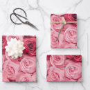 Recherche de floral rose papier cadeau Roses