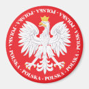 Recherche de polonais magnets Drapeau de la pologne