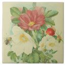 Recherche de abeilles vintages carreaux Fleurs