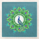 Recherche de peacock dessous de verres Plumes