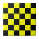 Recherche de jaune et noir carreaux Géométrique