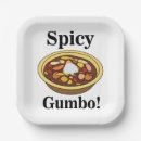 Recherche de fruits de mer assiettes en papier Cajun