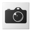 Recherche de appareil photo carreaux Noir