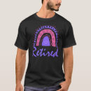 Recherche de rétro arc en ciel tshirts Rose