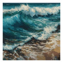 Recherche de peinture de sable posters Plage