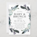 Recherche de grey baby shower invitations Floral