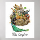 Recherche de animaux de zoo posters Illustration