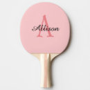 Recherche de rose corail raquettes ping pong Initial