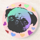 Recherche de chien carlin dessous de verres Chiot
