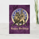 Recherche de voyageurs anniversaire cartes Vintage