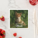 Recherche de renard rouge serviettes Faune