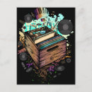 Recherche de tournantes cartes postales Musique