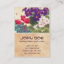 Recherche de composition florale cartes visite Cru