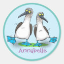 Recherche de bobby autocollants Pieds en toile bleue