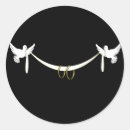 Recherche de colombe mariage autocollants Blanc