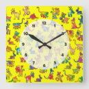 Recherche de motif animal horloges Pour enfants