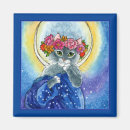 Recherche de mucha magnets Illustration