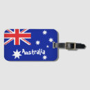 Recherche de drapeau australien bagages étiquettes Aussie